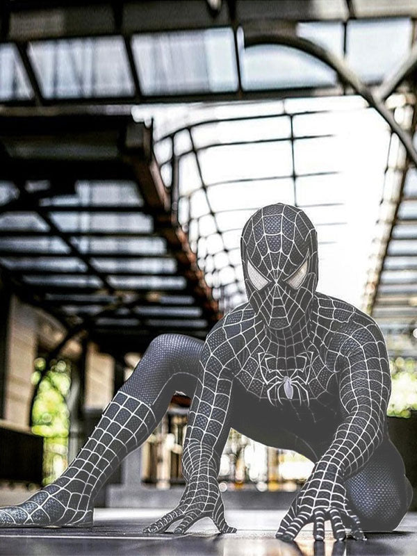 Spiderman Costume Adult Symbiotes Cosplay Suit Film Version