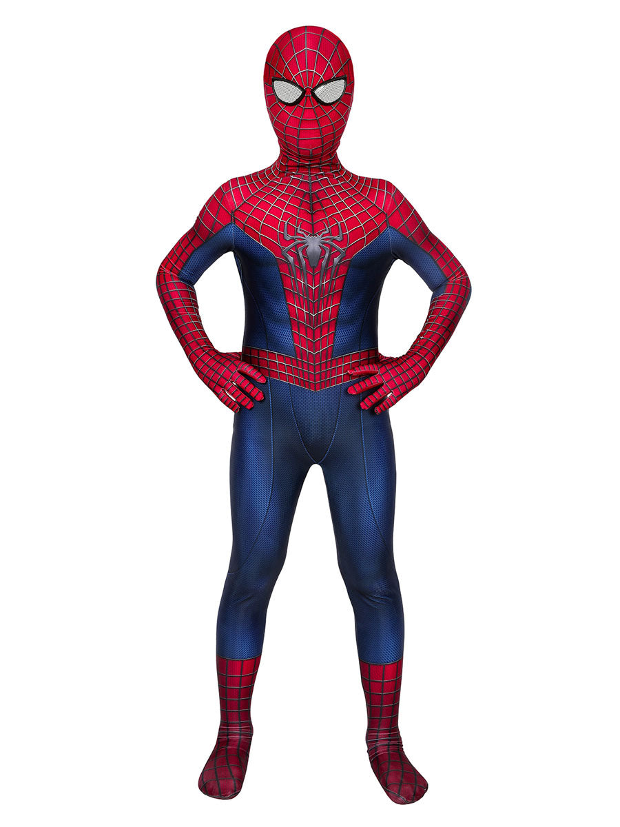 Spiderman Costume Classical Suit Kids Cosplay Jumpsuit Zentai Cosplay Costume Carnival - view 1