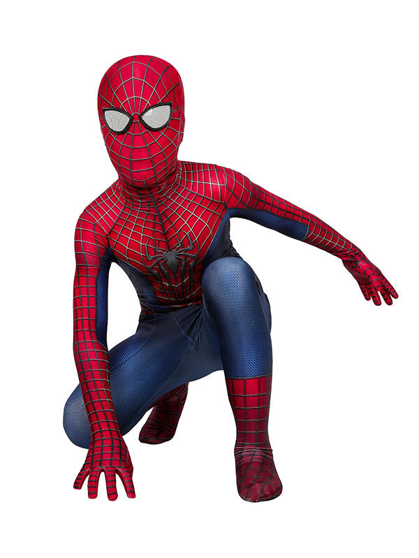Spiderman Costume Classical Suit Kids Cosplay Jumpsuit Zentai Cosplay Costume Carnival - view 2