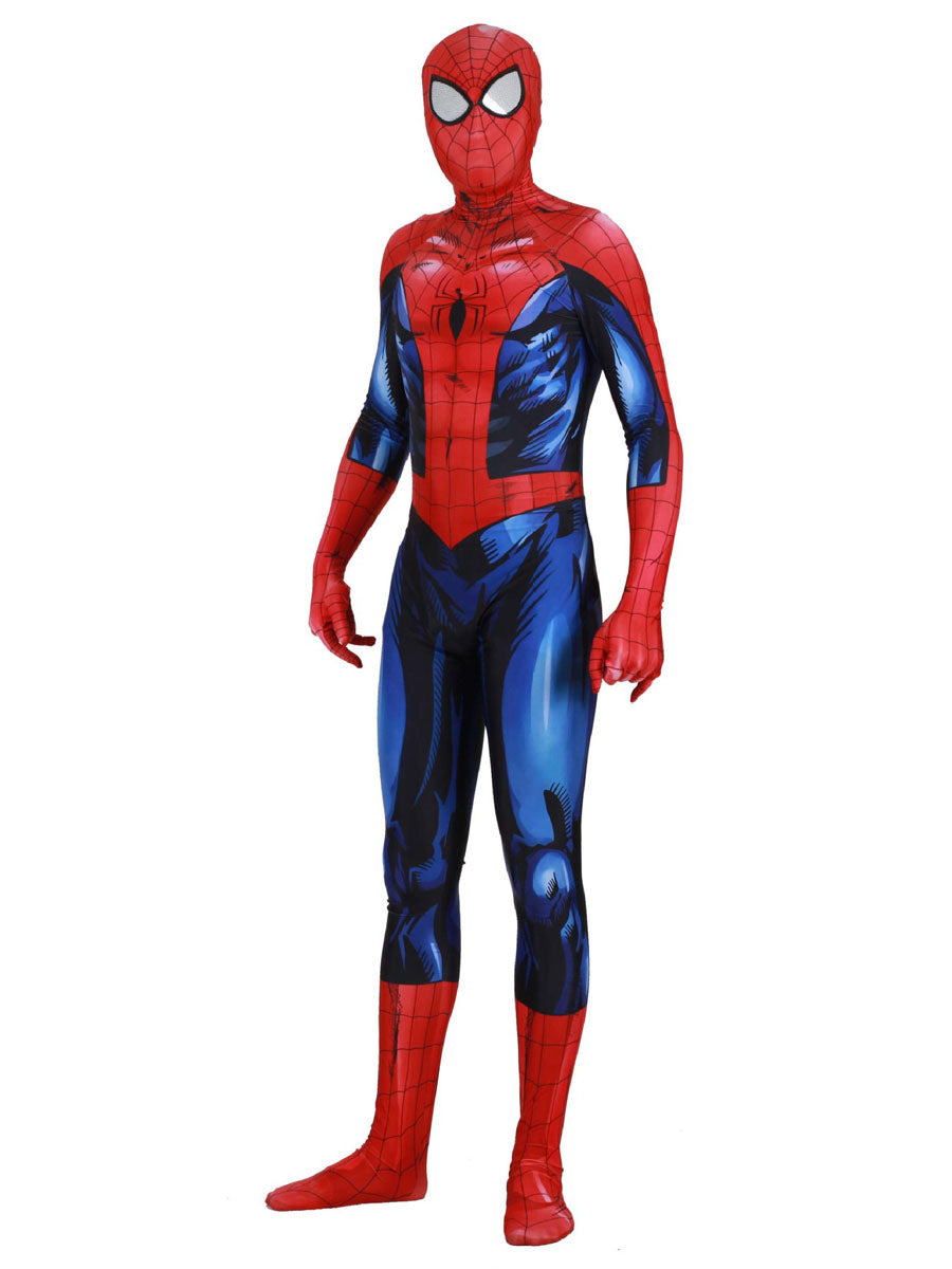 Superior Spiderman Cosplay Costume True Red Lycra Spandex Jumpsuit Marvel Comics Cosplay - view 1