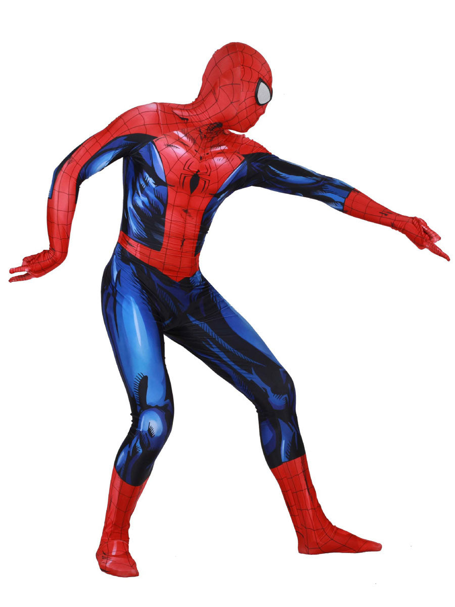Superior Spiderman Cosplay Costume True Red Lycra Spandex Jumpsuit Marvel Comics Cosplay - view 2