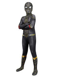 Kids Spiderman Cosplay Jumpsuit For Kids Black Lycra Spandex Jumpsuit Marvel Film Cosplay Costume - view 1