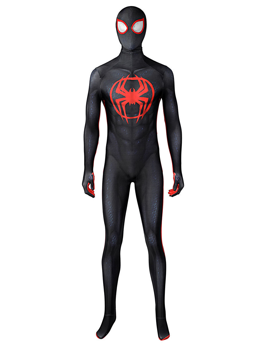 Unisex Spiderman Costumes Adult Polyester Fiber Costumes Hood Full Body Lycra Spandex - view 1