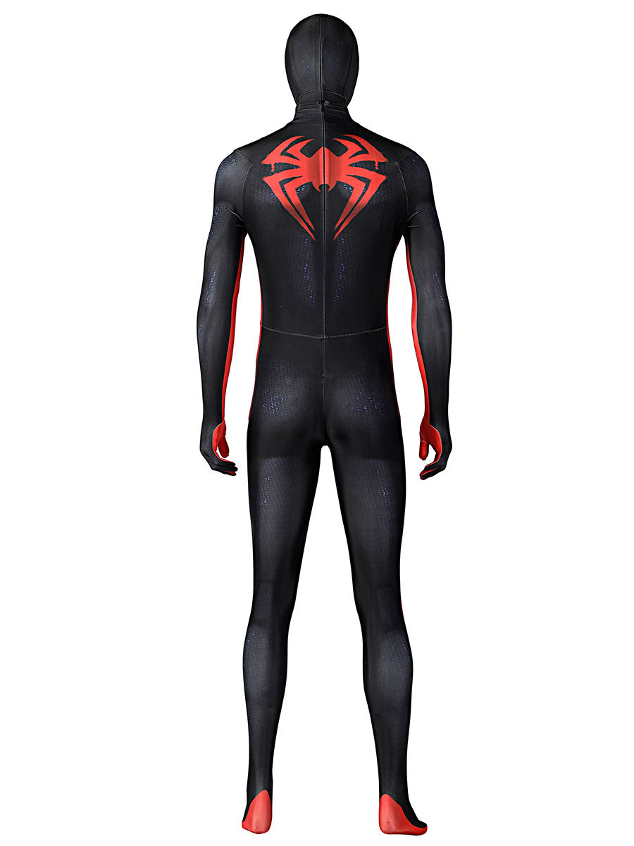 Unisex Spiderman Costumes Adult Polyester Fiber Costumes Hood Full Body Lycra Spandex - view 2