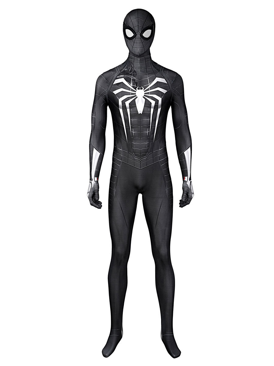 Unisex Spiderman Costumes Adult Polyester Fiber Costumes Hood Full Body Lycra Spandex - view 1