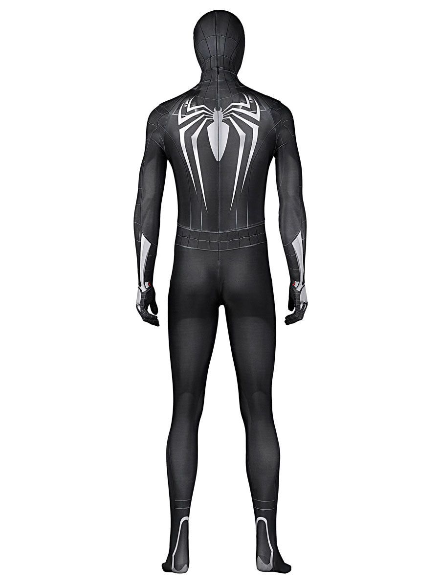 Unisex Spiderman Costumes Adult Polyester Fiber Costumes Hood Full Body Lycra Spandex - view 2