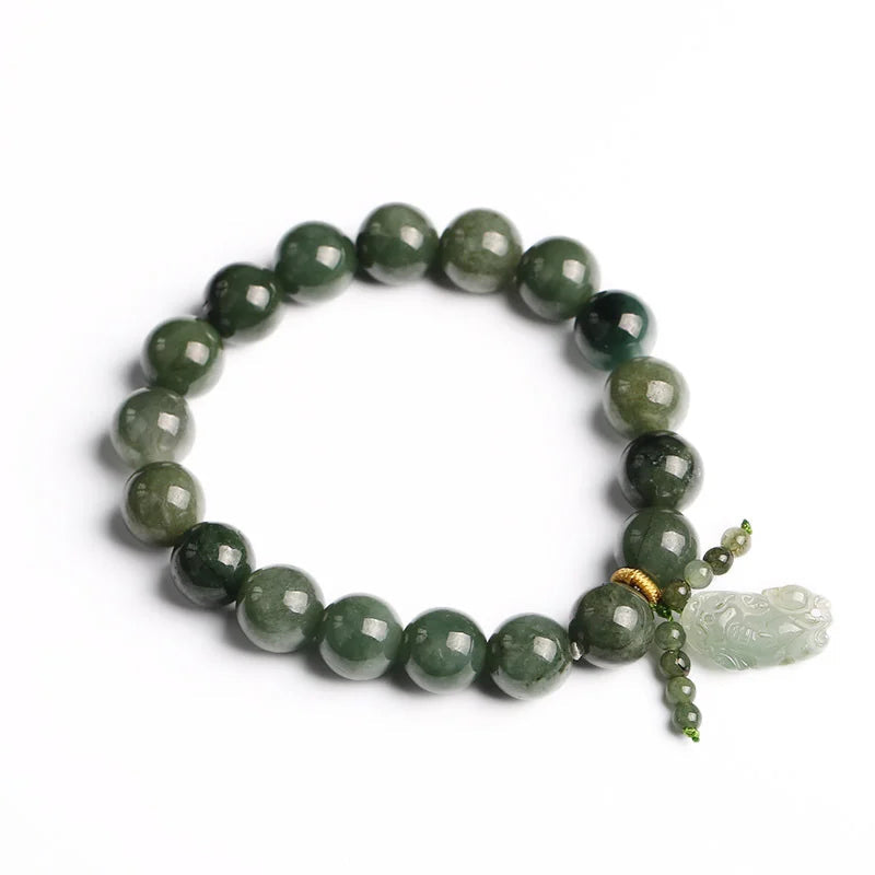 Green Jade Pixiu Bracelet
